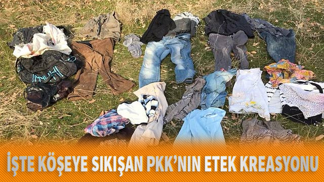 PYD/PKK'lı teröristlerden "sivil elbise" aldatmacası