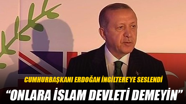 "DEAÅ'Ä±n Ä°slam Devleti olarak adlandÄ±rÄ±lmasÄ± son derece yanlÄ±ÅtÄ±r"