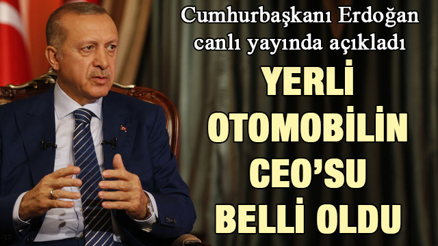 Yerli otomobilin CEO'su Mehmet GÃ¼rcan KarakaÅ oldu