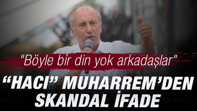 "Hacı" Muharrem yeni bir skandala imza attı