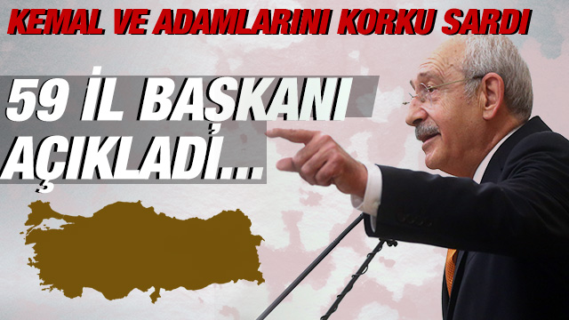 Kemal ve adamlarını Kurultay korkusu sardı, 59 il başkanı mevcut yönetimle 'devam' dedi