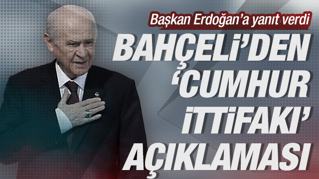 Bahçeli: Cumhur İttifakı iyi gidiyor, karşılıklı jestler olabilir Bahçeli: Cumhur İttifakı iyi gidiyor, karşılıklı jestler olabilir