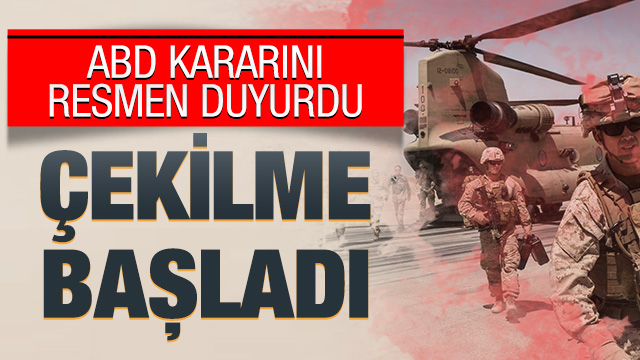 "ABD askerleri Suriye'den çekilmeye başladı''