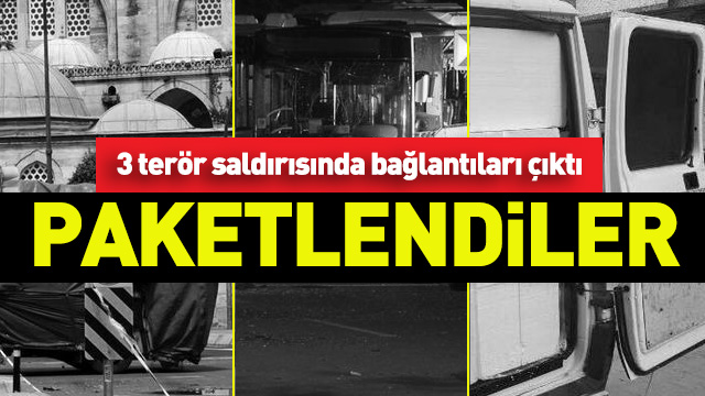 İstanbuldaki 3 terör saldırısında yeni gelişme İşbirlikçiler yakalandı 97