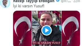 Başkan Erdoğan'dan Yusuf Özoğul için sürpriz tweet